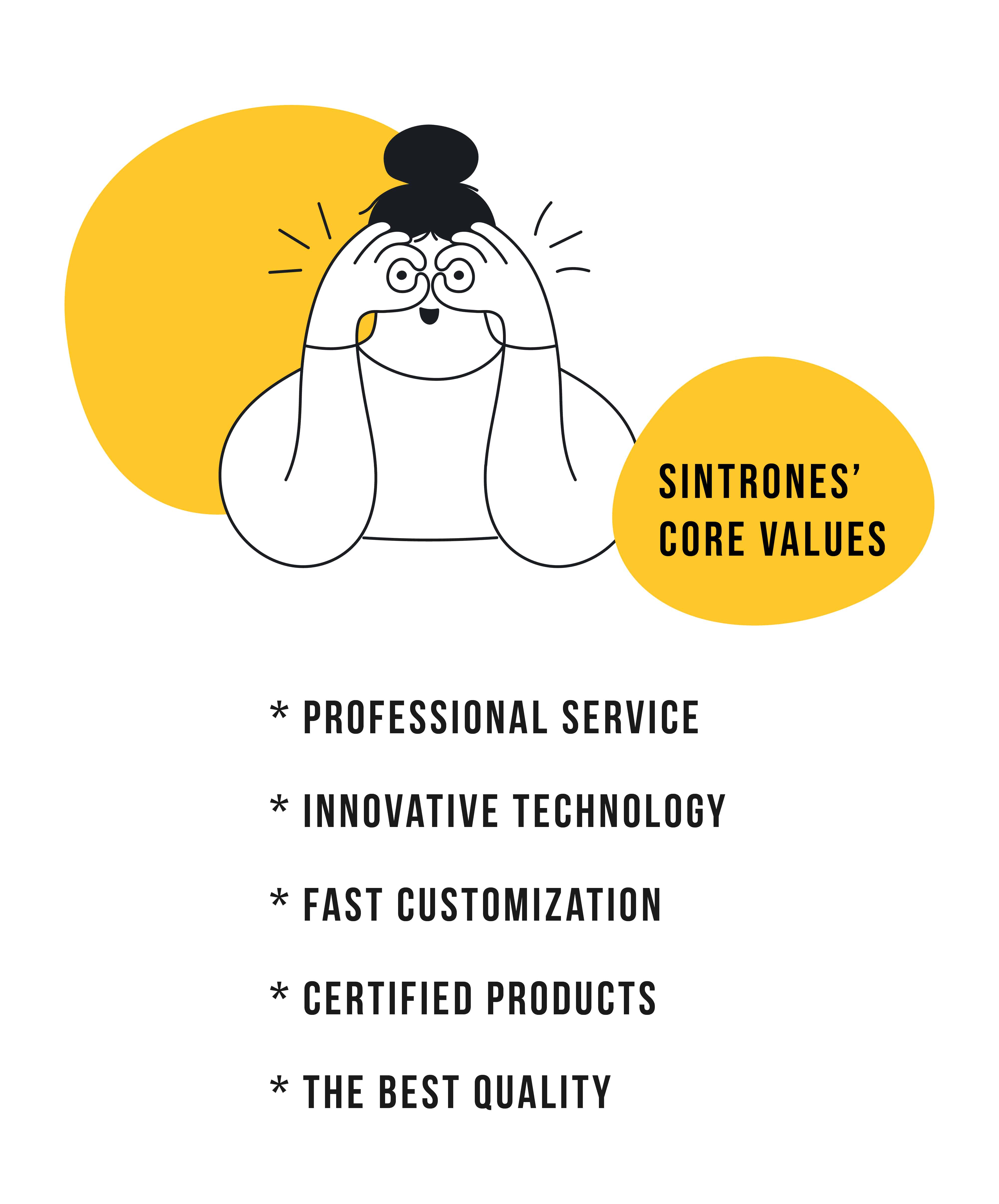 SINTRONES - Core Values