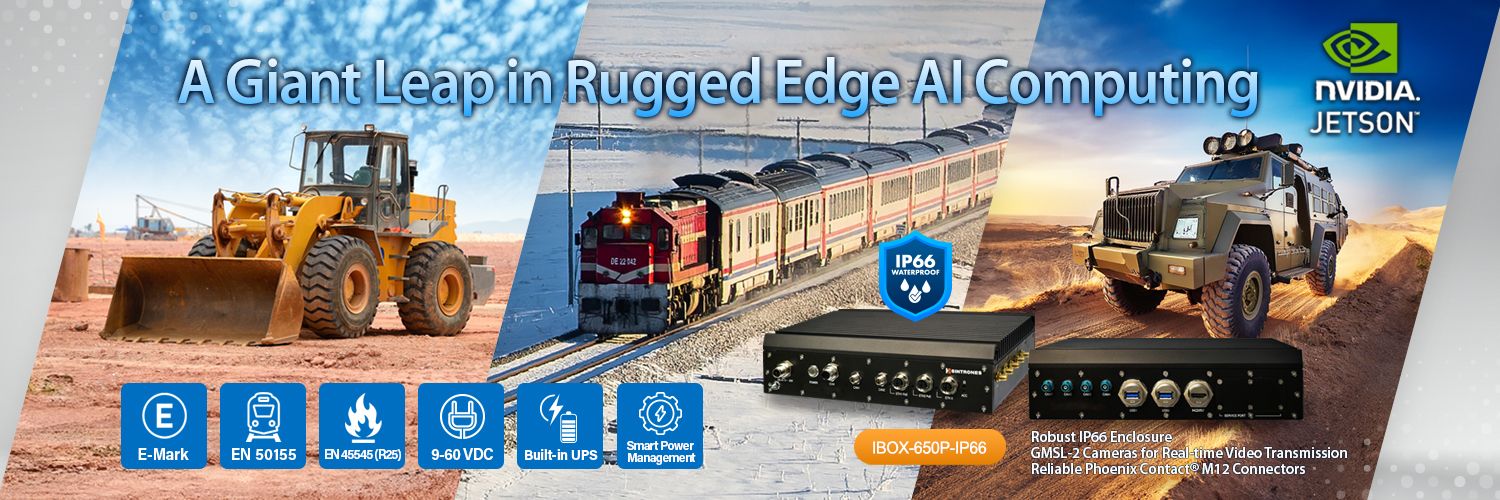 IBOX 650P IP66 NVIDIA® Jetson AGX Orin™ Edge AI Fanless Computer