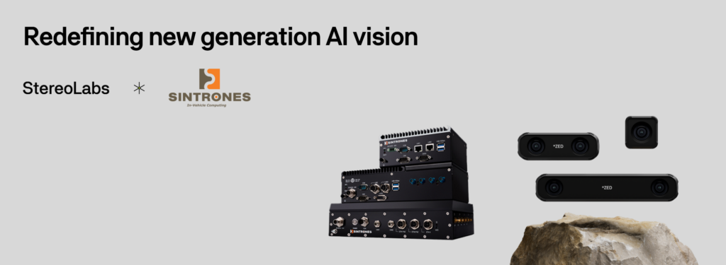 SINTRONES and Stereolabs Announce Partnership to Redefine New Generation AI Vision at Computex Taipei 2025