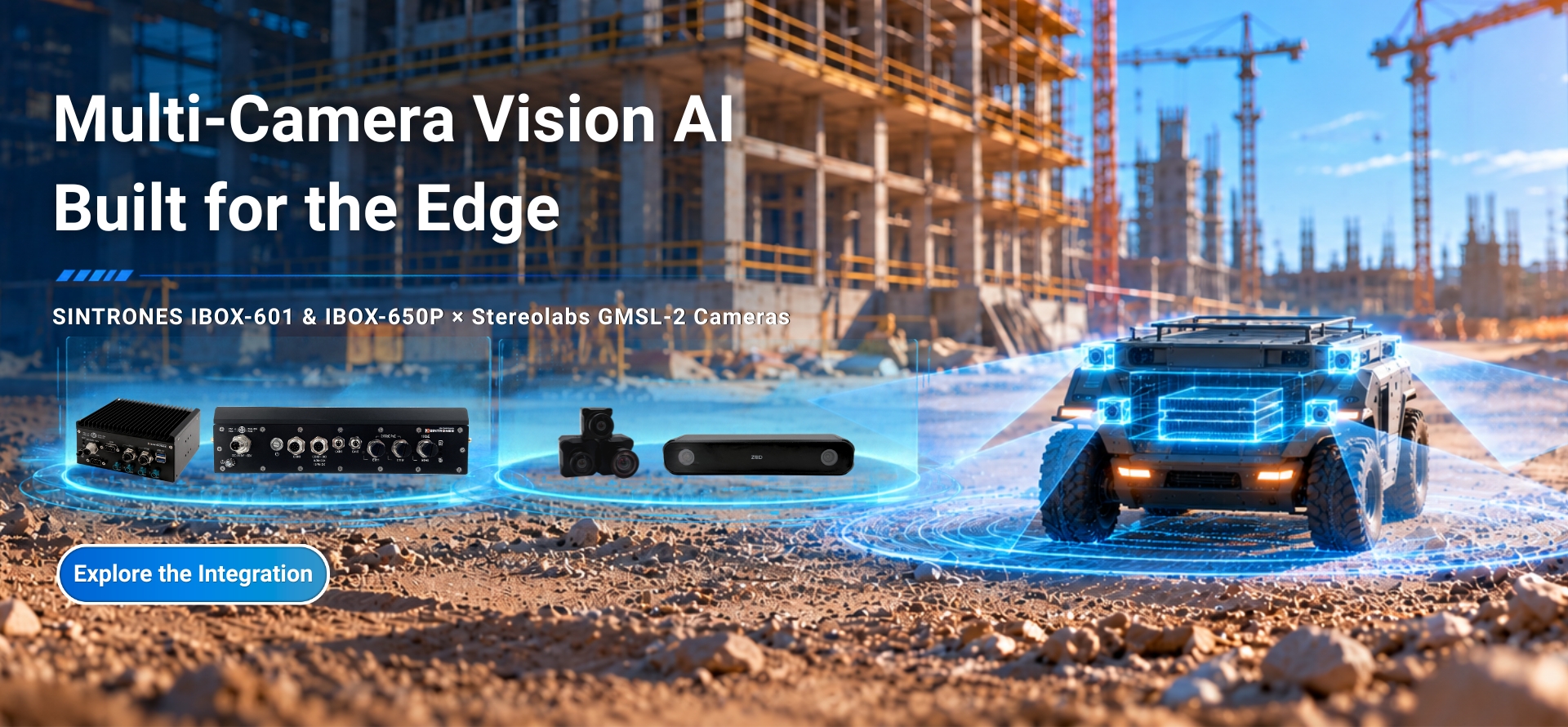 SINTRONES Edge AI computers with Stereolabs GMSL-2 cameras for multi-camera vision AI